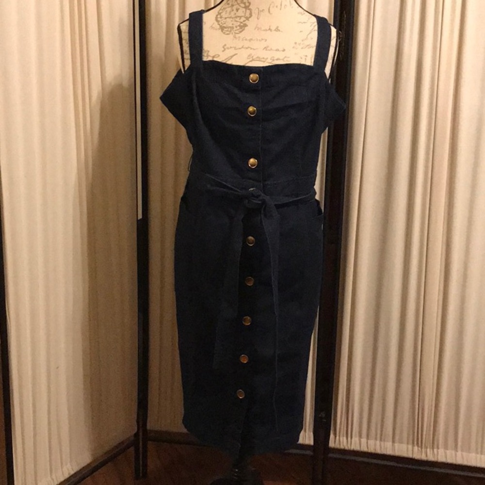 Denim Dress by Eloquii